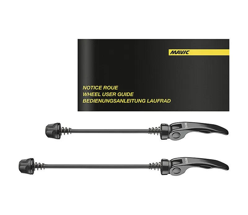 Mavic Aksium Rim Brake Wheels Pair in Black-4